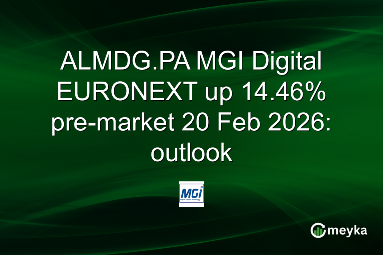 ALMDG.PA MGI Digital EURONEXT up 14.46% pre-market 20 Feb 2026: outlook