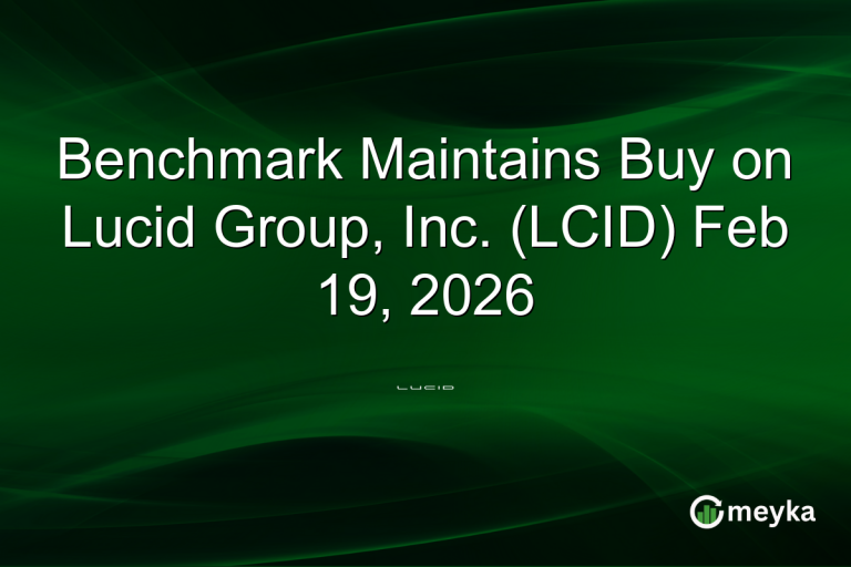 Benchmark Maintains Buy on Lucid Group, Inc. (LCID) Feb 19, 2026