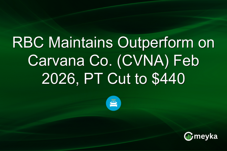 RBC Maintains Outperform on Carvana Co. (CVNA) Feb 2026, PT Cut to $440