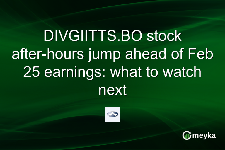 DIVGIITTS.BO stock after-hours jump ahead of Feb 25 earnings: what to watch next