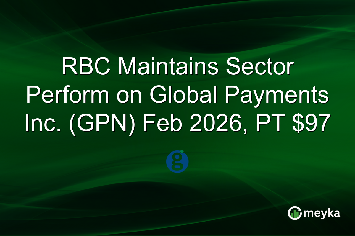 RBC Maintains Sector Perform on Global Payments Inc. (GPN) Feb 2026, PT $97