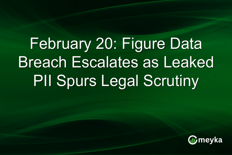 February 20: Figure Data Breach Escalates as Leaked PII Spurs Legal Scrutiny