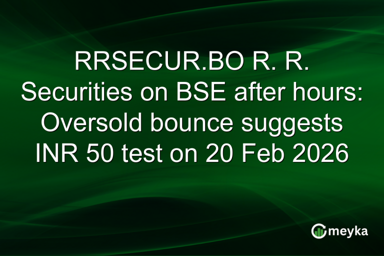 RRSECUR.BO R. R. Securities on BSE after hours: Oversold bounce suggests INR 50 test on 20 Feb 2026