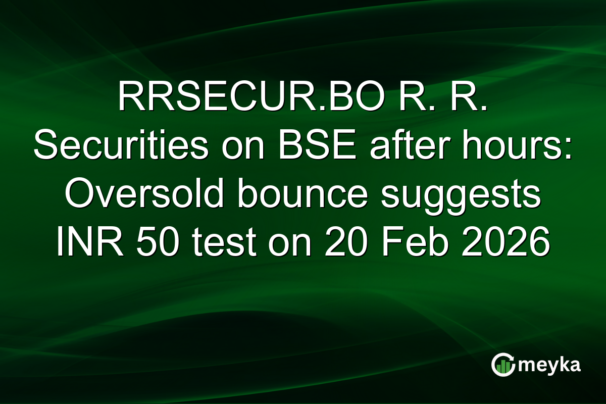 RRSECUR.BO R. R. Securities on BSE after hours: Oversold bounce suggests INR 50 test on 20 Feb 2026