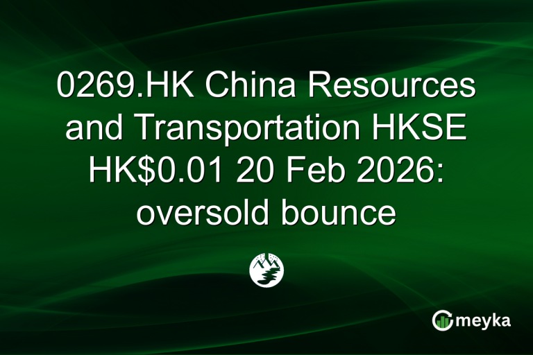 0269.HK China Resources and Transportation HKSE HK$0.01 20 Feb 2026: oversold bounce