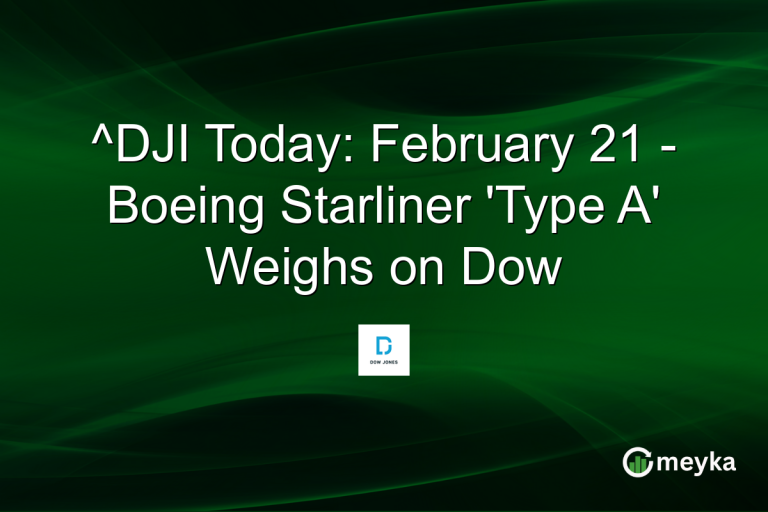 ^DJI Today: February 21 - Boeing Starliner 'Type A' Weighs on Dow