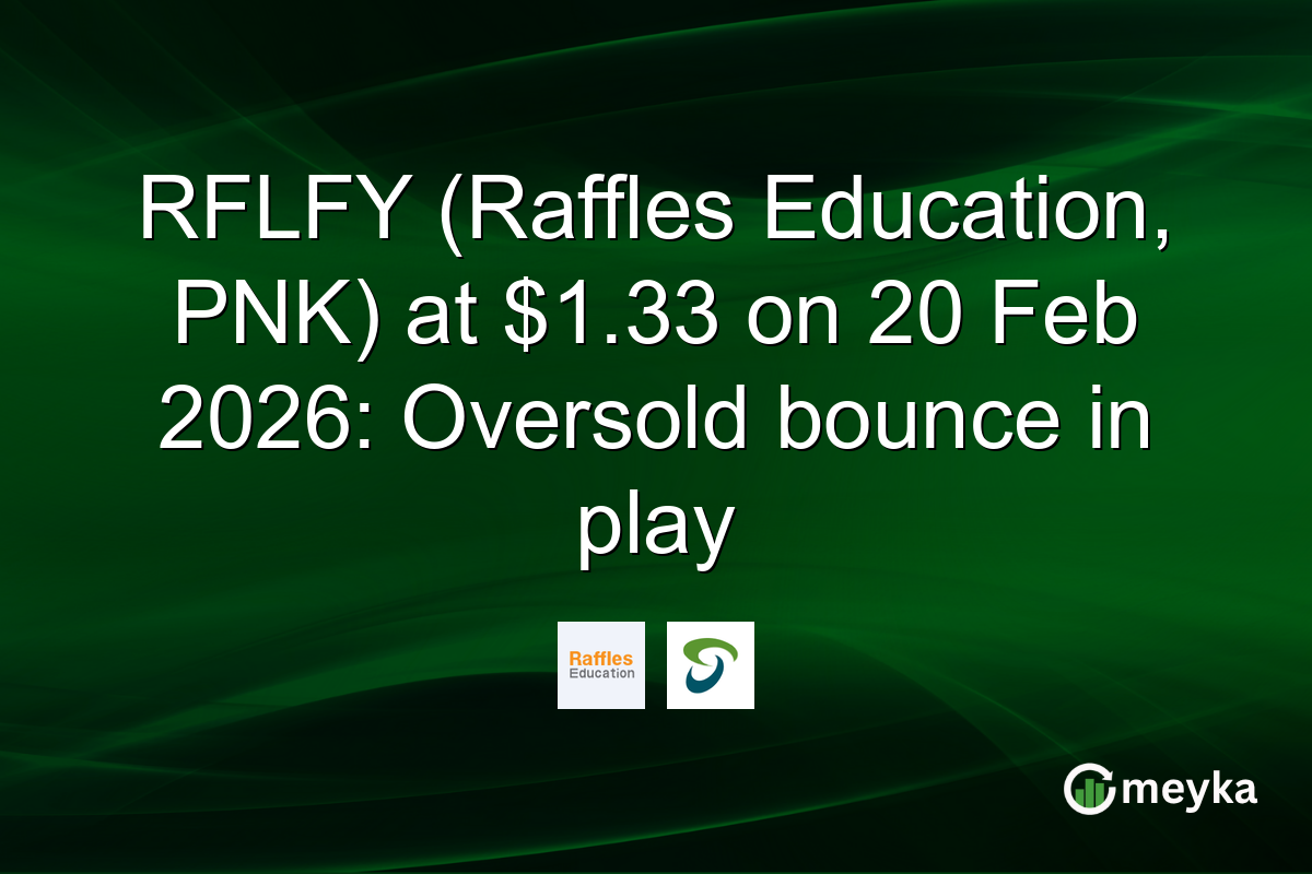 RFLFY (Raffles Education, PNK) at $1.33 on 20 Feb 2026: Oversold bounce in play