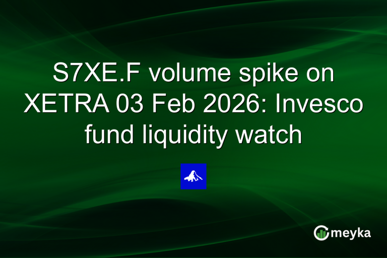S7XE.F volume spike on XETRA 03 Feb 2026: Invesco fund liquidity watch