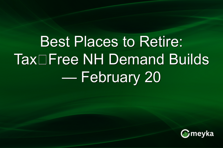 Best Places to Retire: Tax‑Free NH Demand Builds — February 20