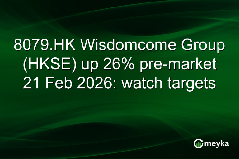 8079.HK Wisdomcome Group (HKSE) up 26% pre-market 21 Feb 2026: watch targets