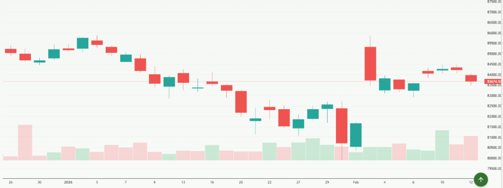 Meyka AI: S&P BSE Sensex (^BSESN) Index Overview, February 13, 2026