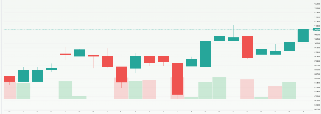 Meyka AI: S&P/ASX 200 (^AXJO) Index Overview, February 20, 2026