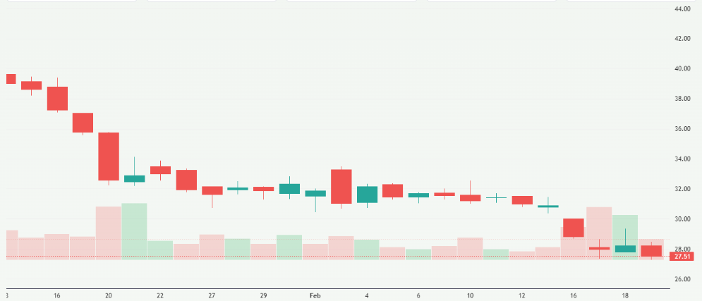 Meyka AI: Ola Electric Mobility Limited (OLAELEC.NS) Stock Overview, February 20, 2026
