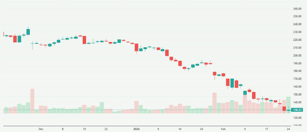 Meyka AI: Workday, Inc. (WDAY) Stock Overview, February 25, 2026