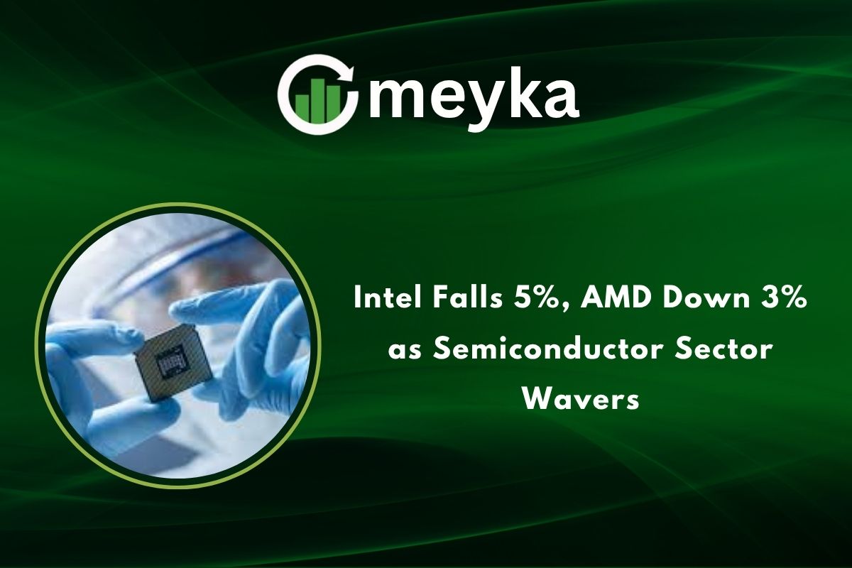 Intel Falls 5%, AMD Down 3% as Semiconductor Sector Wavers
