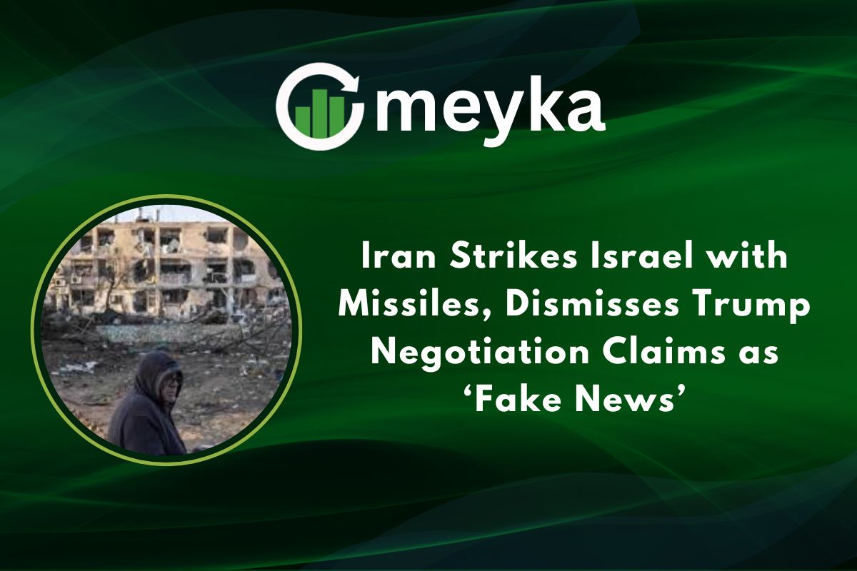 Iran Strikes Israel with Missiles, Dismisses Trump Negotiation Claims as ‘Fake News’