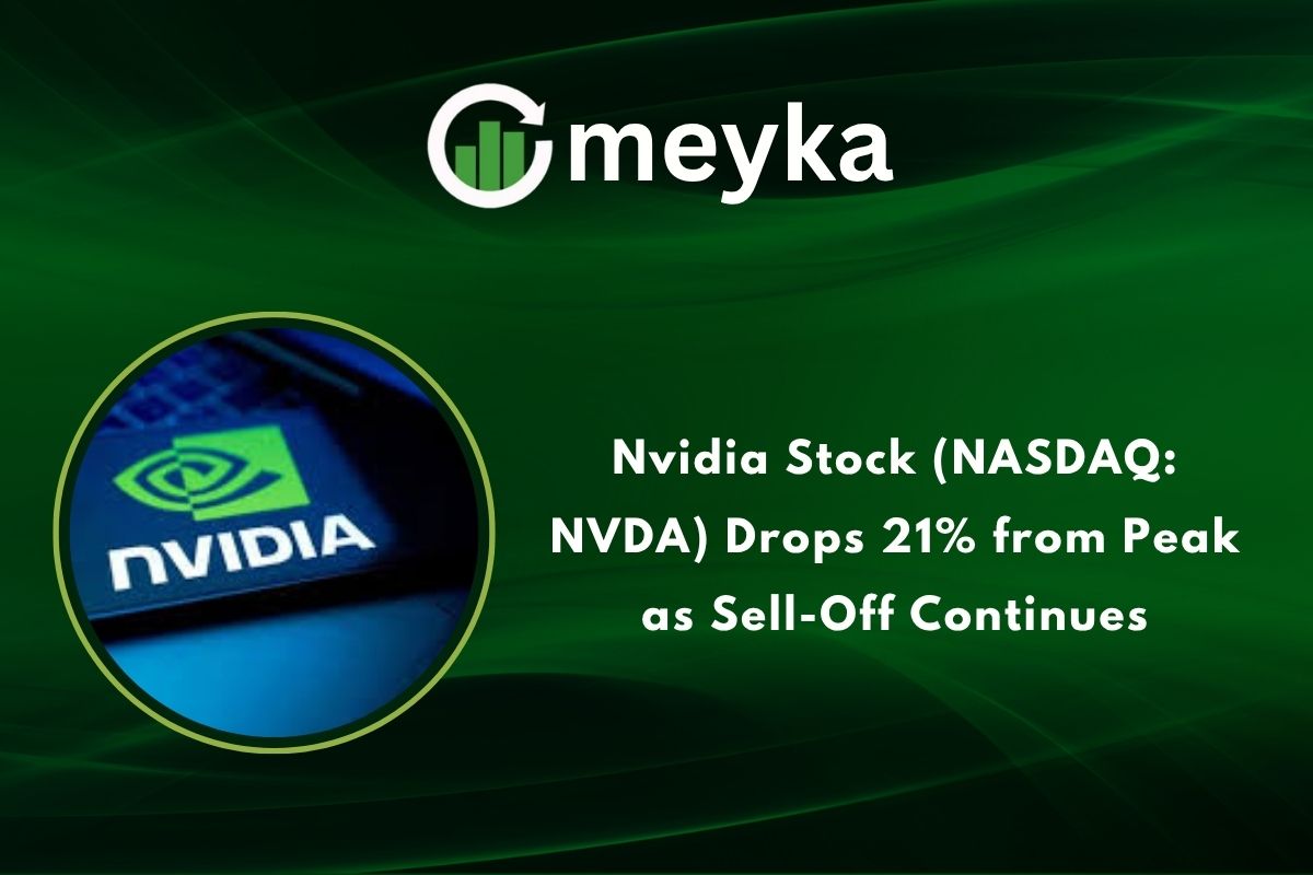 Nvidia Stock (NASDAQ: NVDA) Drops 21% from Peak as Sell-Off Continues