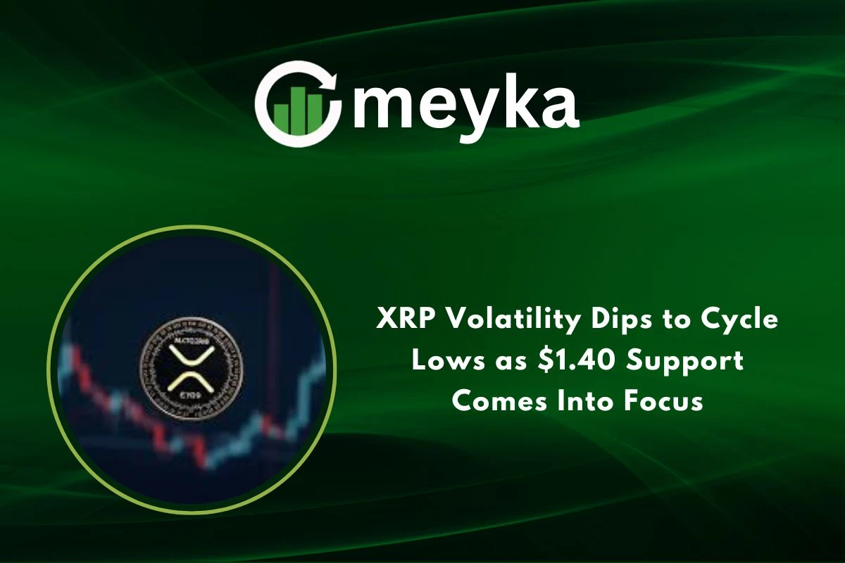 XRP Volatility Dips to Cycle Lows as $1.40 Support Comes Into Focus