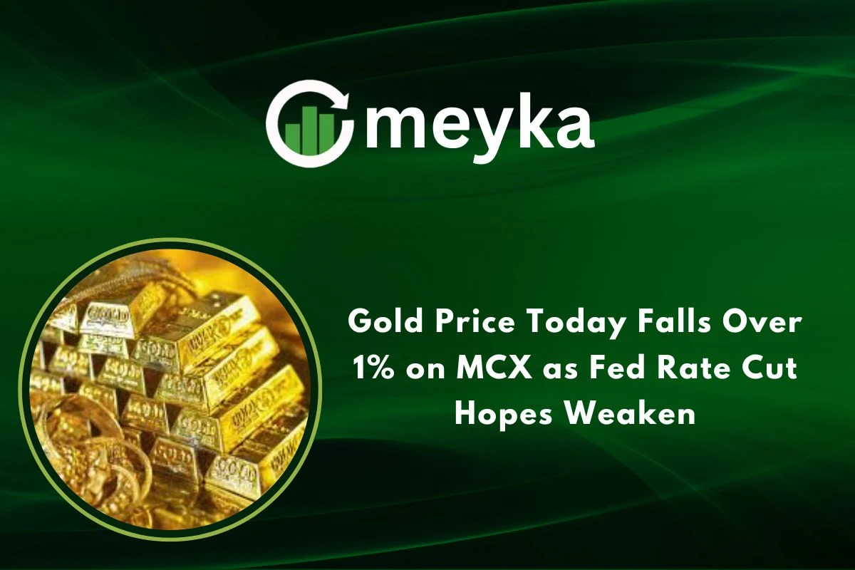Gold Price Today Falls Over 1% on MCX as Fed Rate Cut Hopes Weaken