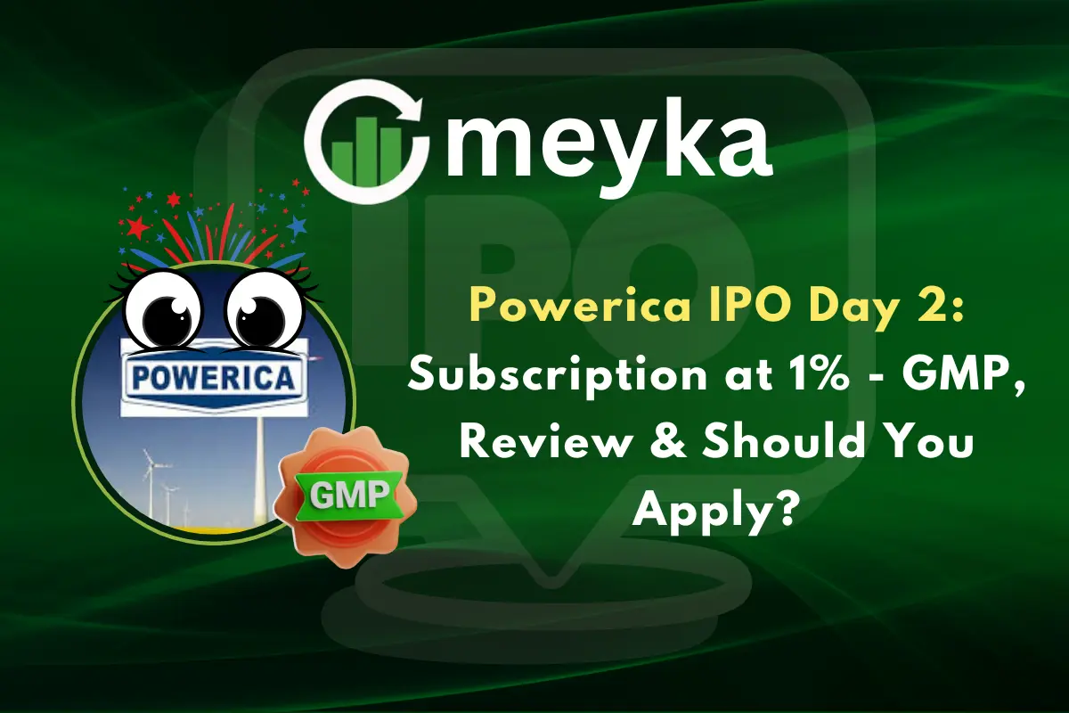 Powerica IPO Day 2: Subscription at 1% – GMP, Review & Should You Apply?