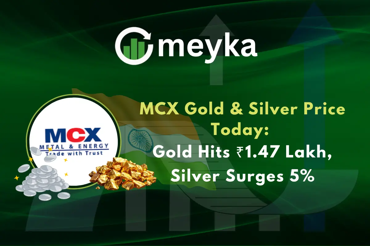 MCX Gold & Silver Price Today: Gold Hits ₹1.47 Lakh, Silver Surges 5%
