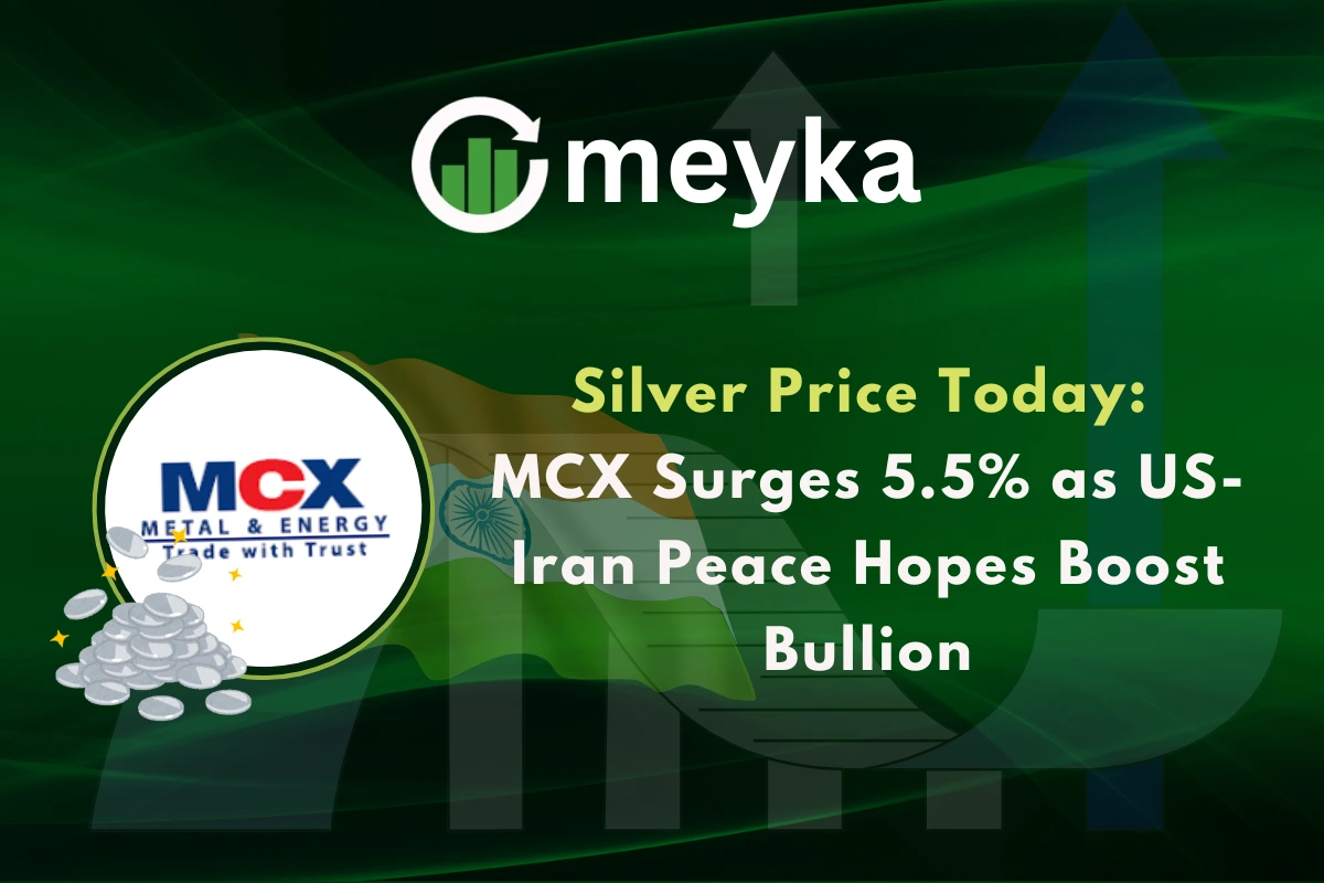 Silver Price Today: MCX Surges 5.5% as US-Iran Peace Hopes Boost Bullion
