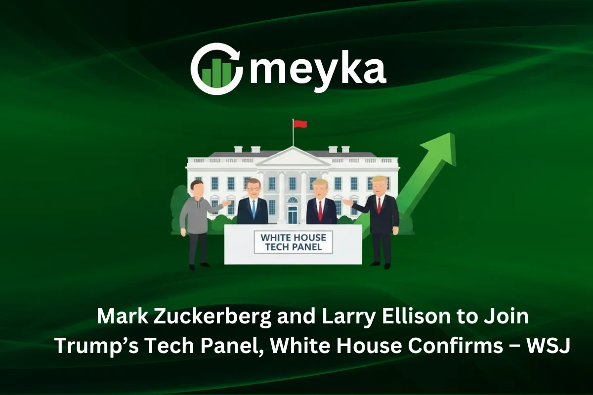 Mark Zuckerberg and Larry Ellison to Join Trump’s Tech Panel, White House Confirms – WSJ