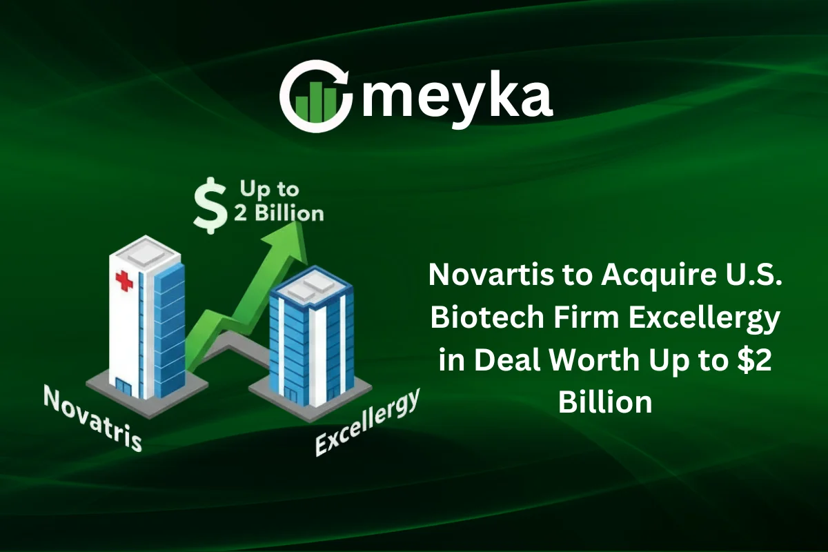 Novartis to Acquire U.S. Biotech Firm Excellergy in Deal Worth Up to $2 Billion