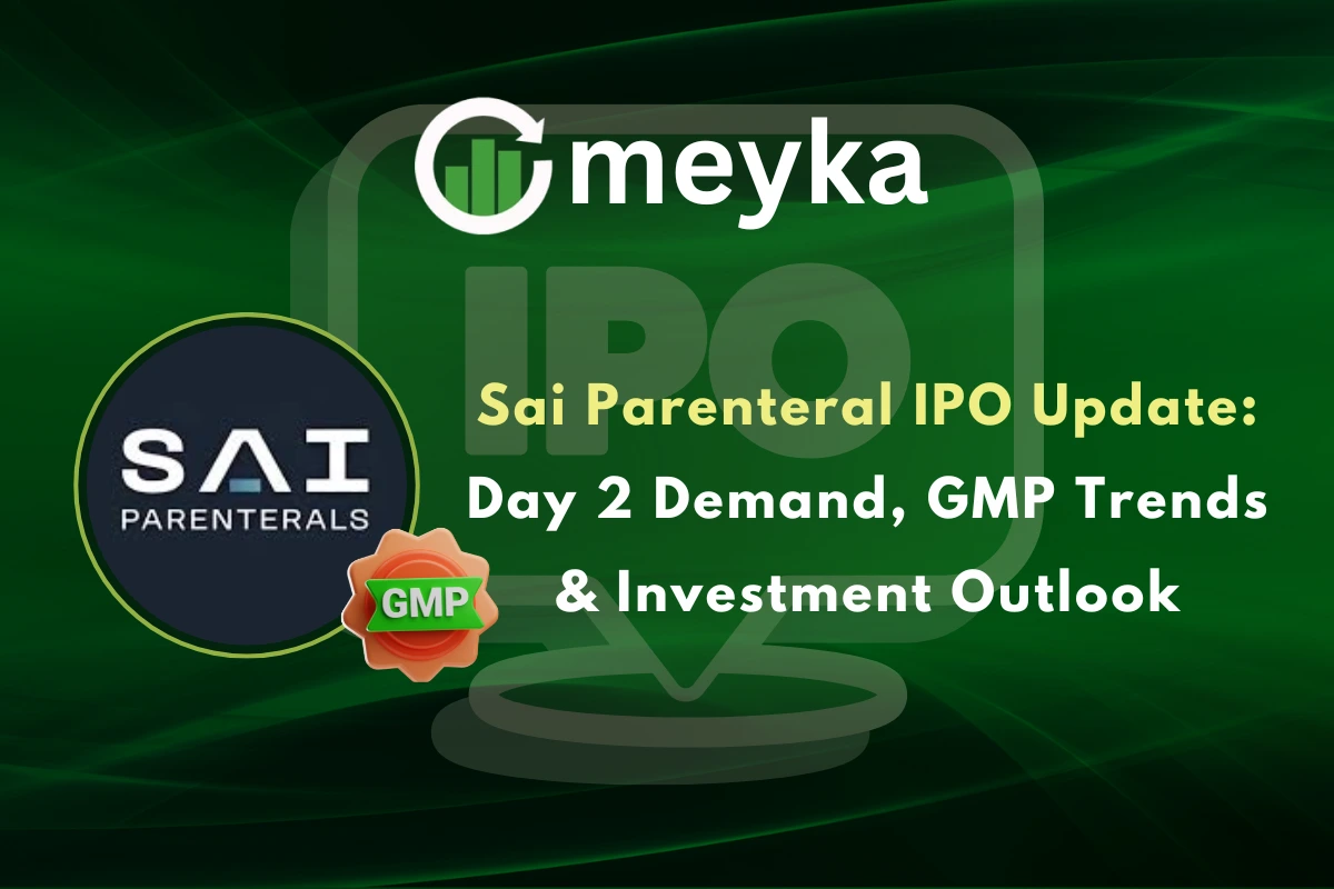 Sai Parenteral IPO Update: Day 2 Demand, GMP Trends & Investment Outlook