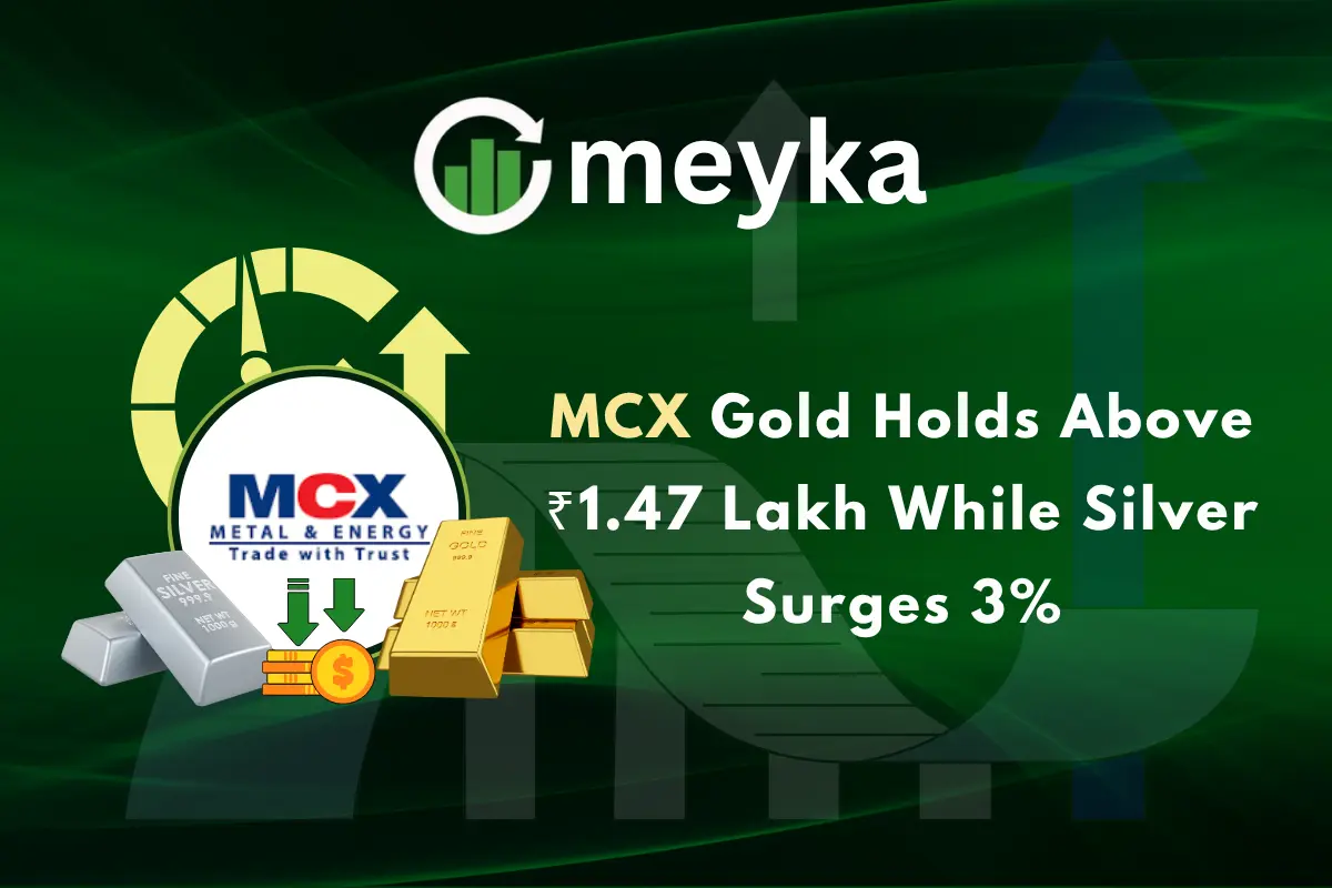 MCX Gold Holds Above ₹1.47 Lakh While Silver Surges 3%