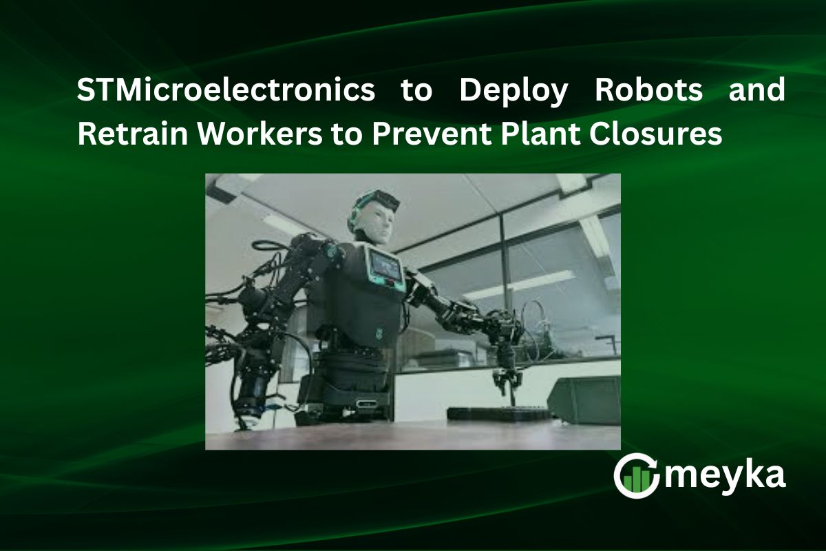 STMicroelectronics to Deploy Robots and Retrain Workers to Prevent Plant Closures