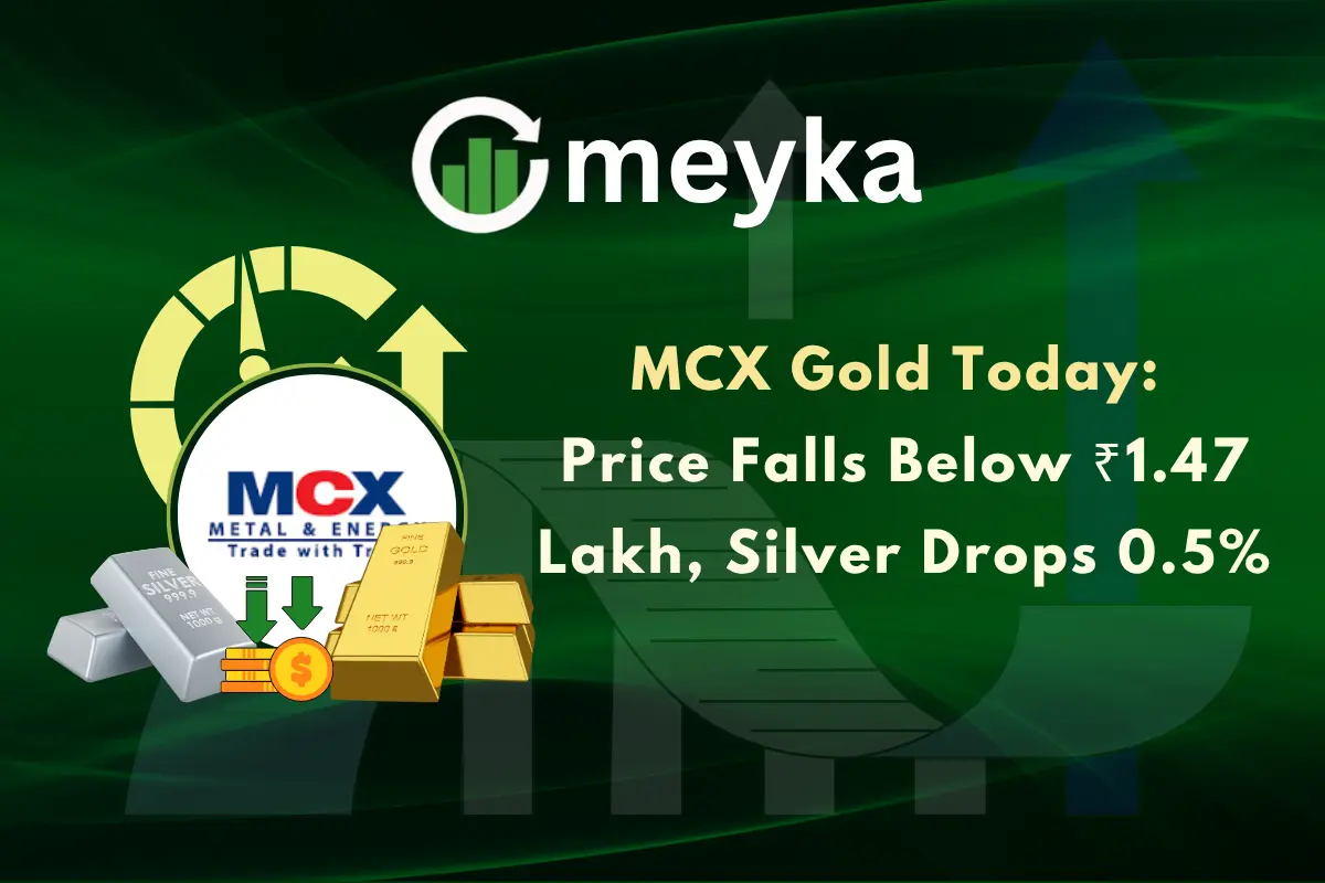 MCX Gold Today: Price Falls Below ₹1.47 Lakh, Silver Drops 0.5%