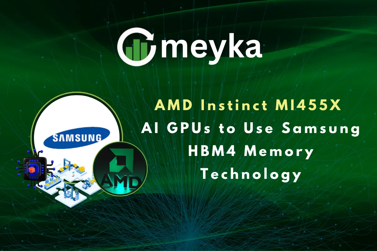 AMD Instinct MI455X AI GPUs to Use Samsung HBM4 Memory Technology