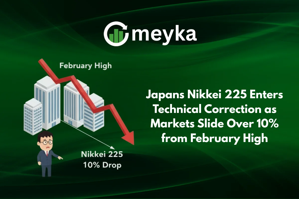Japan’s Nikkei 225 Enters Technical Correction as Markets Slide Over 10% from February High