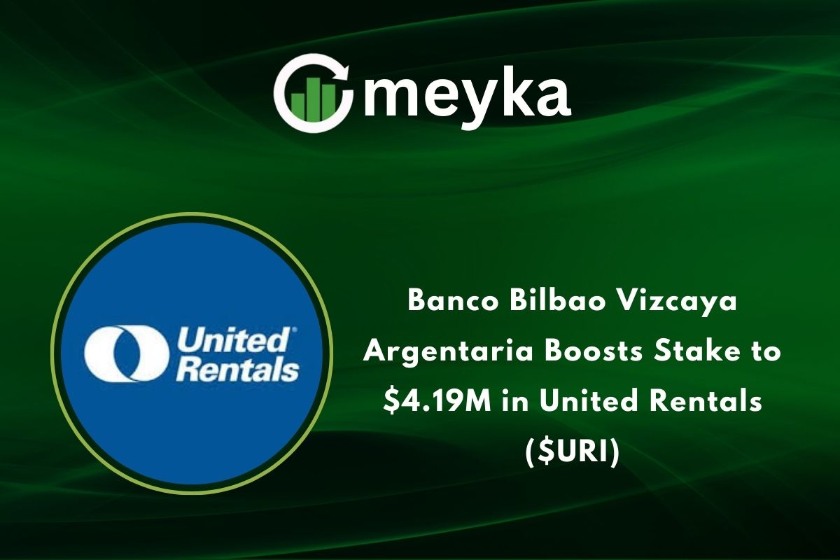 Banco Bilbao Vizcaya Argentaria Boosts Stake to $4.19M in United Rentals ($URI)