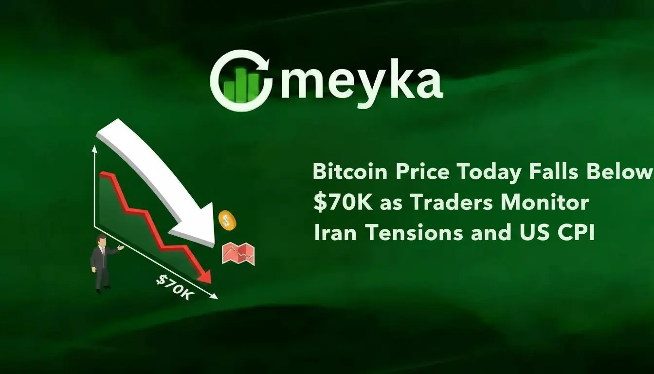 Bitcoin Price Today Falls Below $70K as Traders Monitor Iran Tensions and US CPI
