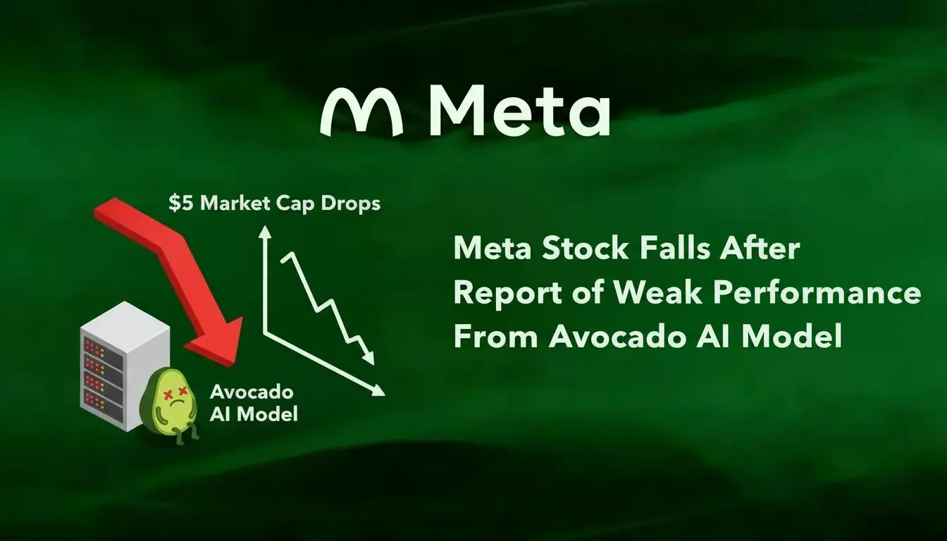 Meta Stock Falls After Report of Weak Performance From Avocado AI Model