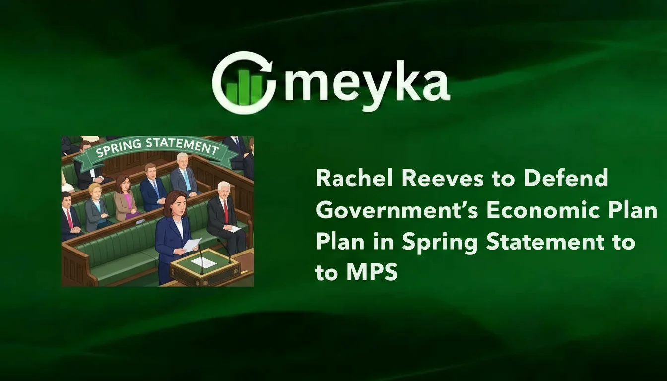 Rachel Reeves to Defend Government’s Economic Plan in Spring Statement to MPs