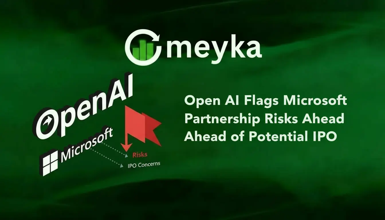 OpenAI Flags Microsoft Partnership Risks Ahead of Potential IPO