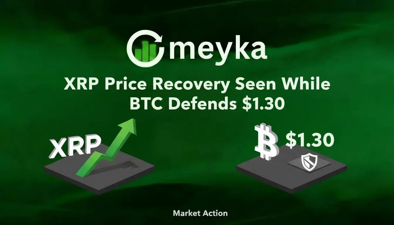 XRP Price Recovery Seen While BTC Defends $1.30