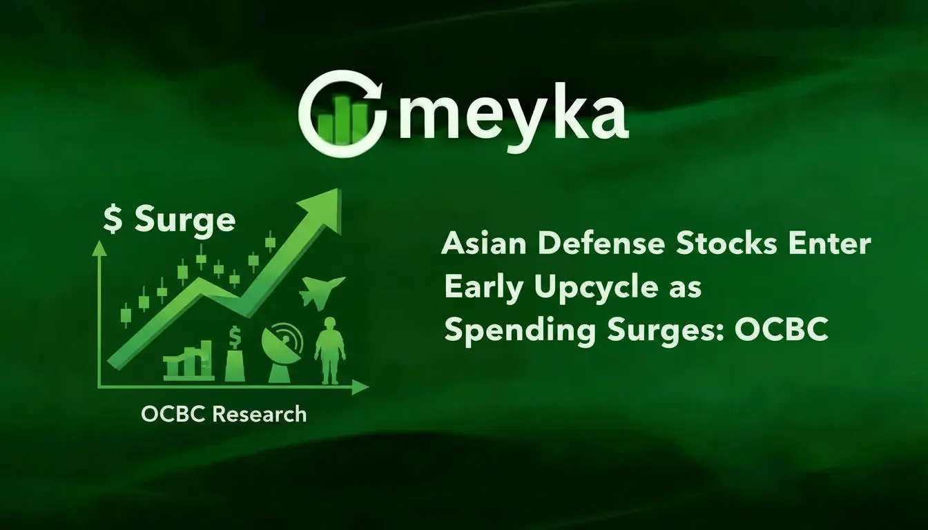 Asian Defence Stocks Enter Early Upcycle as Spending Surges: OCBC