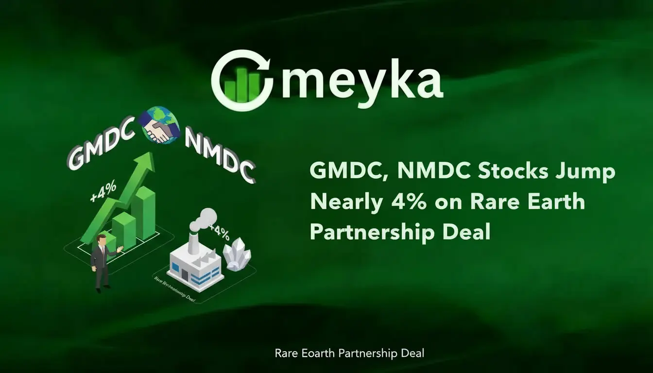 GMDC, NMDC Stocks Jump Nearly 4% After Rare Earth Partnership Deal