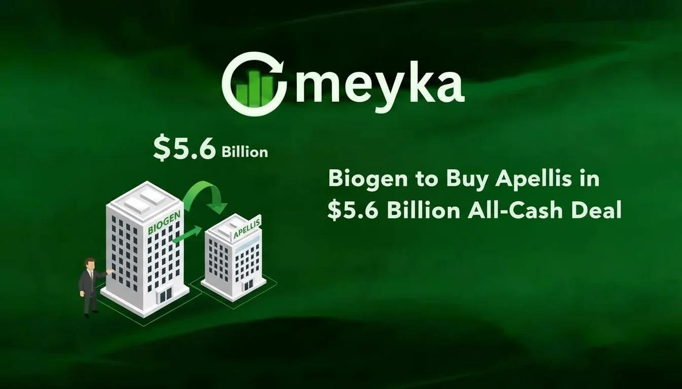 Biogen to Buy Apellis in $5.6 Billion All‑Cash Deal