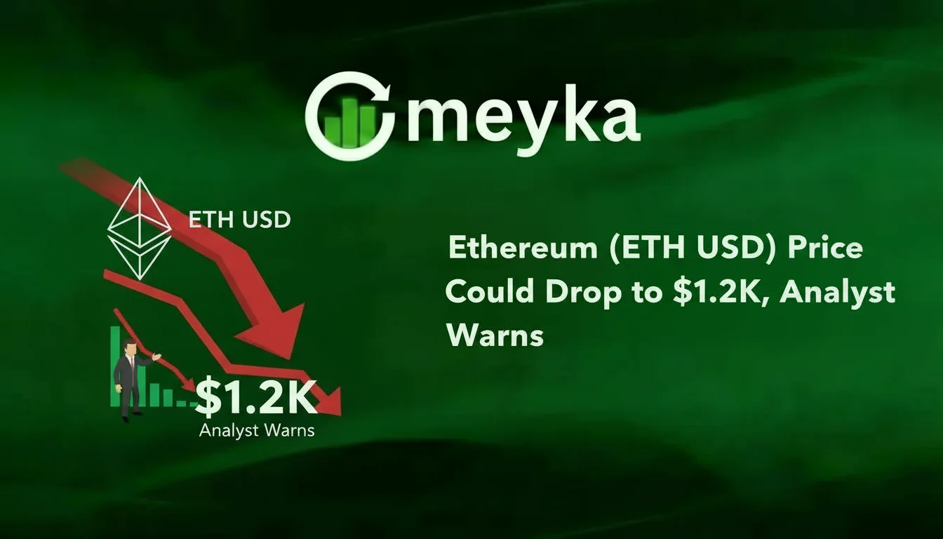 Ethereum (ETH USD) Price Could Drop to $1.2K, Analyst Warns