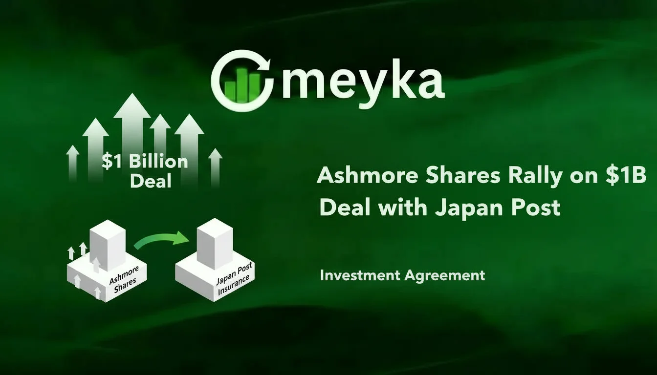 Ashmore Shares Rally on $1B Deal with Japan Post Insurance
