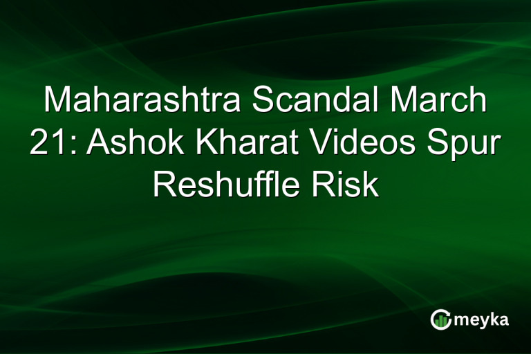 Maharashtra Scandal March 21: Ashok Kharat Videos Spur Reshuffle Risk