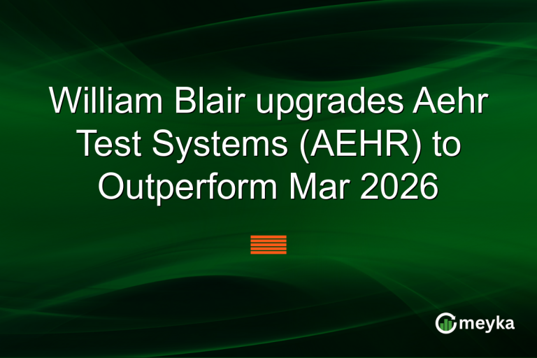 William Blair upgrades Aehr Test Systems (AEHR) to Outperform Mar 2026