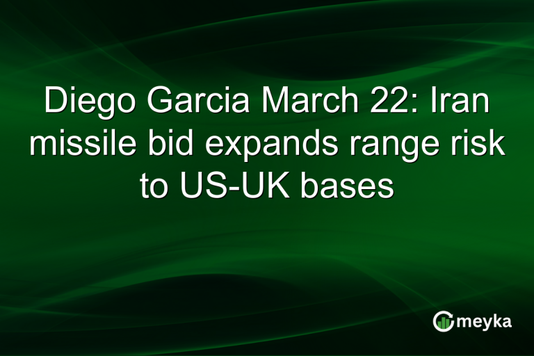 Diego Garcia March 22: Iran missile bid expands range risk to US-UK bases