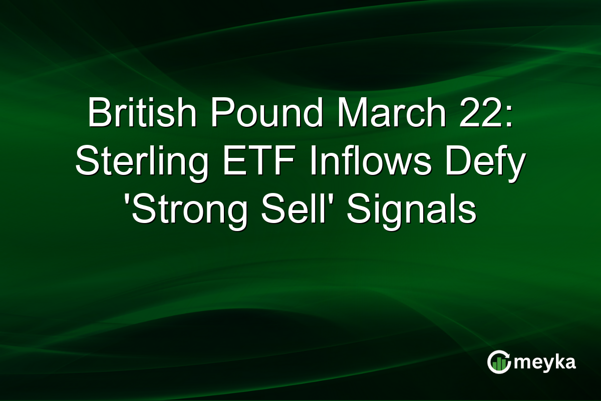 British Pound March 22: Sterling ETF Inflows Defy ‘Strong Sell’ Signals