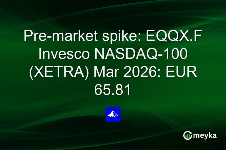 Pre-market spike: EQQX.F Invesco NASDAQ-100 (XETRA) Mar 2026: EUR 65.81